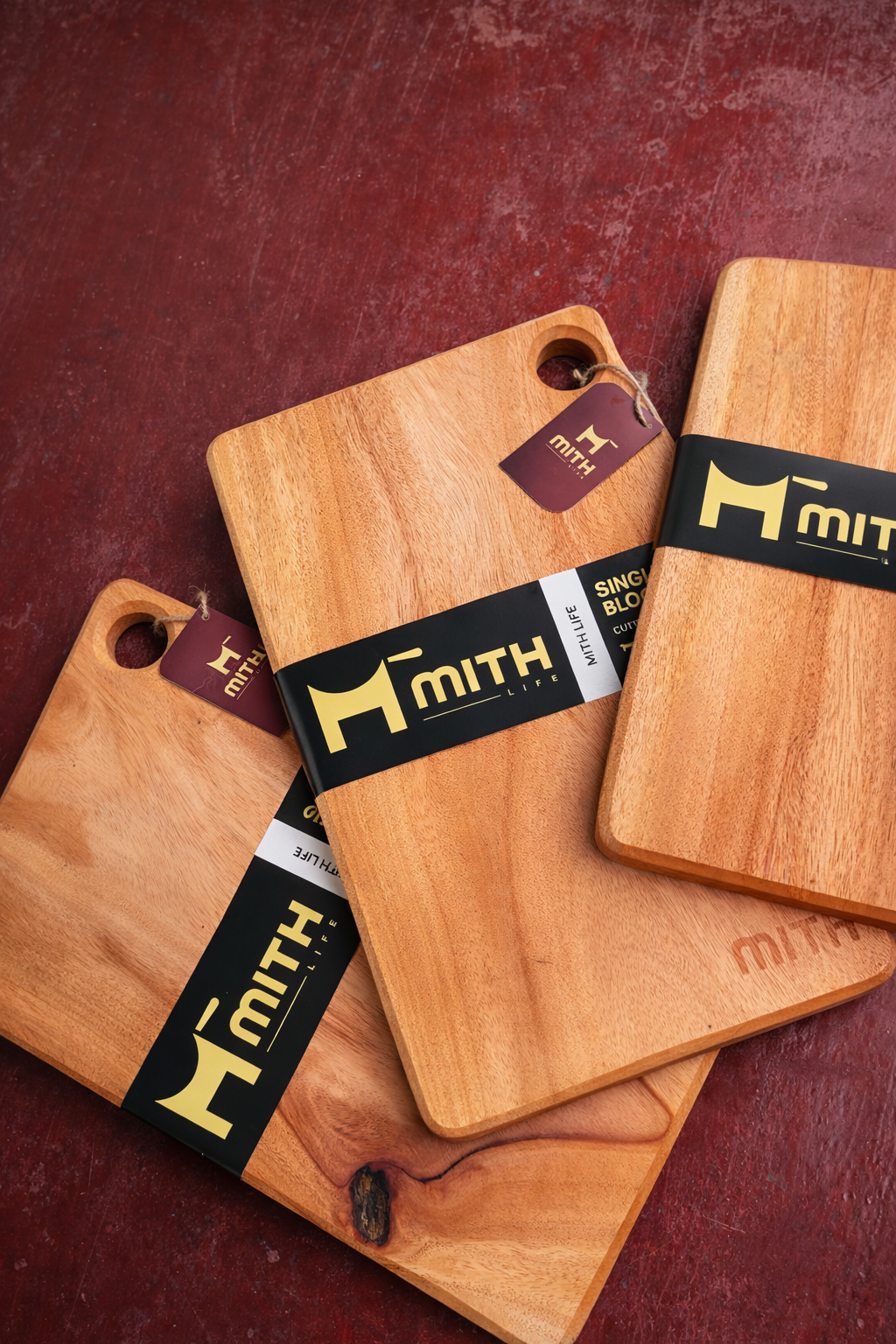 Mithlife Solid wood chopping board Made of 100% Natural wood