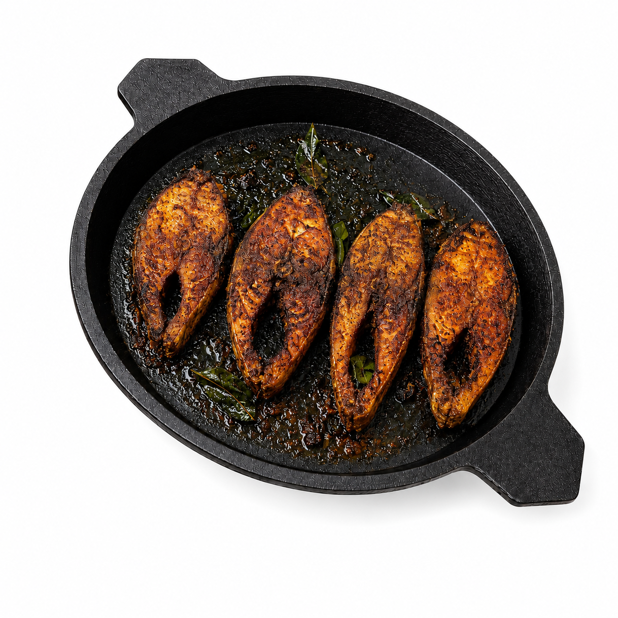 MITHLIFE Cast Iron Neer Dosa Pan – Traditional Pre-Seasoned Dosa Tawa 10 inch