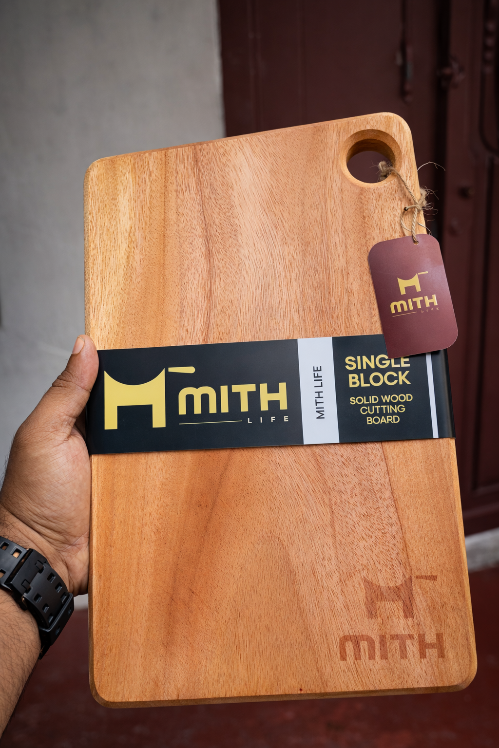 Mithlife Solid wood chopping board Made of 100% Natural wood