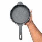 Mithlife Cast Iron Omelette Pan – Pre-Seasoned & Naturally Non-Stick