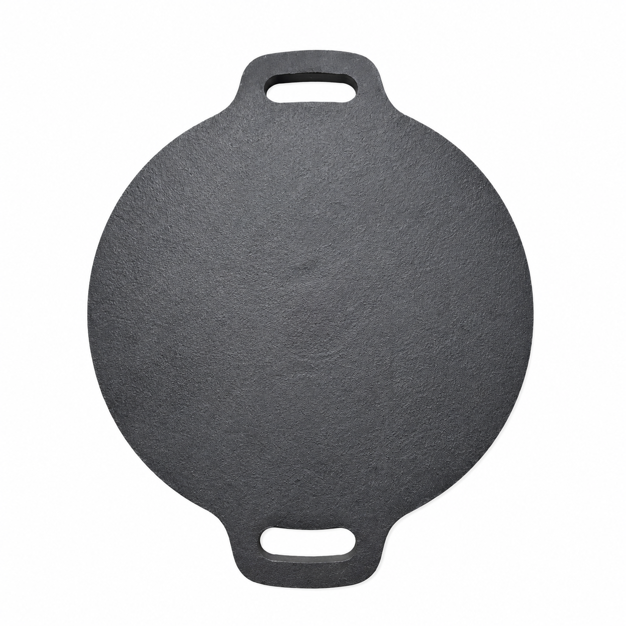Mithlife 10 Inch Cast Iron Dosa Tawa with Double Handle | Pre-Seasoned | Naturally Non-Stick | Induction & Gas Compatible
