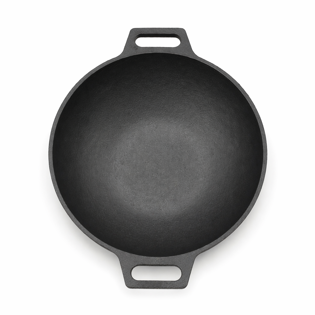 MITHLIFE Pre-Seasoned Cast Iron Combo – 10 Inch Skillet + 10 Inch Kadai