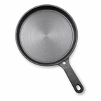 Mithlife Cast Iron Fish Fry Pan 10 Inch | Even Heating | Pre-Seasoned