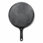Mithlife Cast Iron Fish Fry Pan 10 Inch | Even Heating | Pre-Seasoned