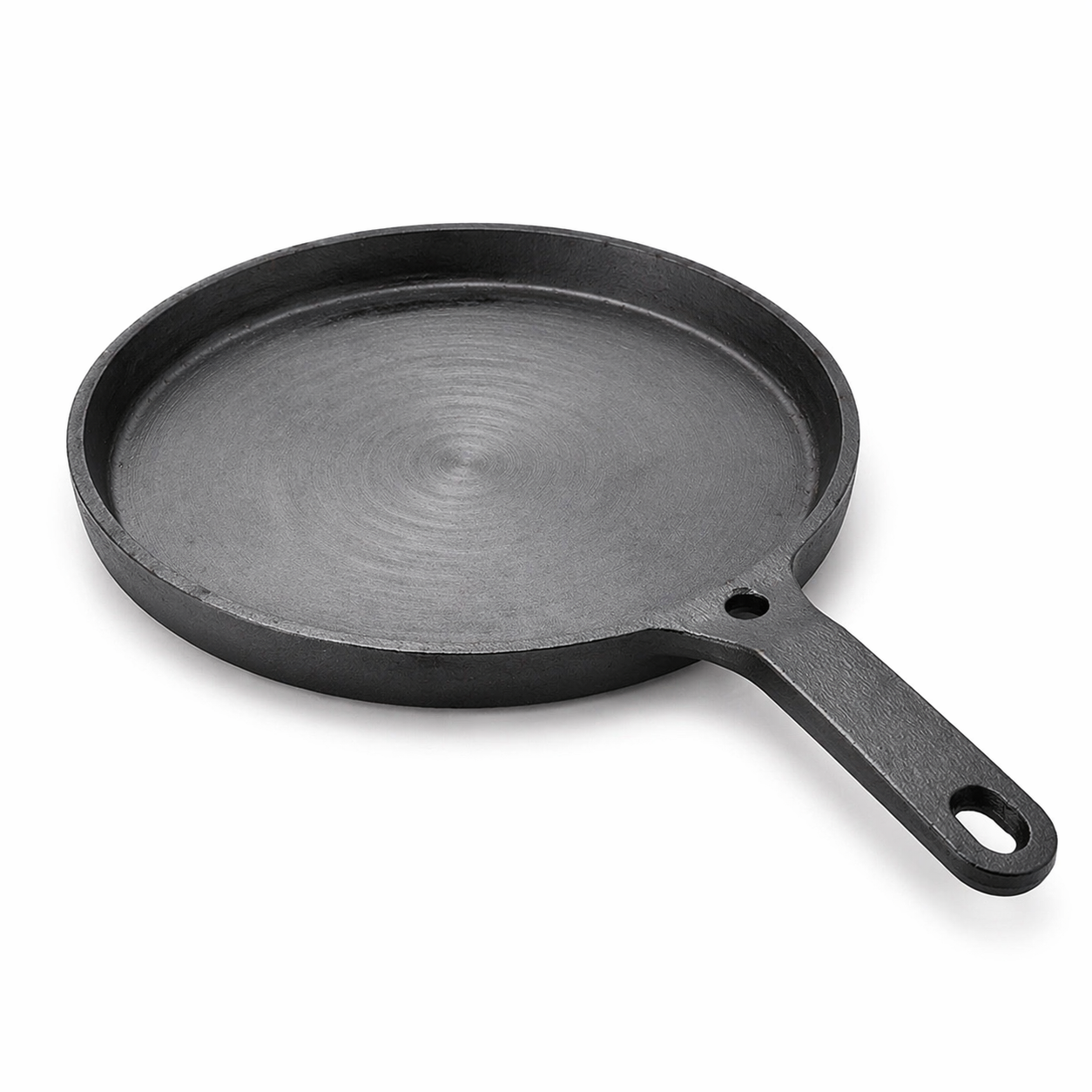 MITHLIFE Pre-Seasoned Cast Iron Combo – 10 Inch fry pan + 10 Inch Kadai
