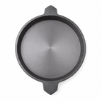 MITHLIFE Cast Iron Neer Dosa Pan – Traditional Pre-Seasoned Dosa Tawa 10 inch