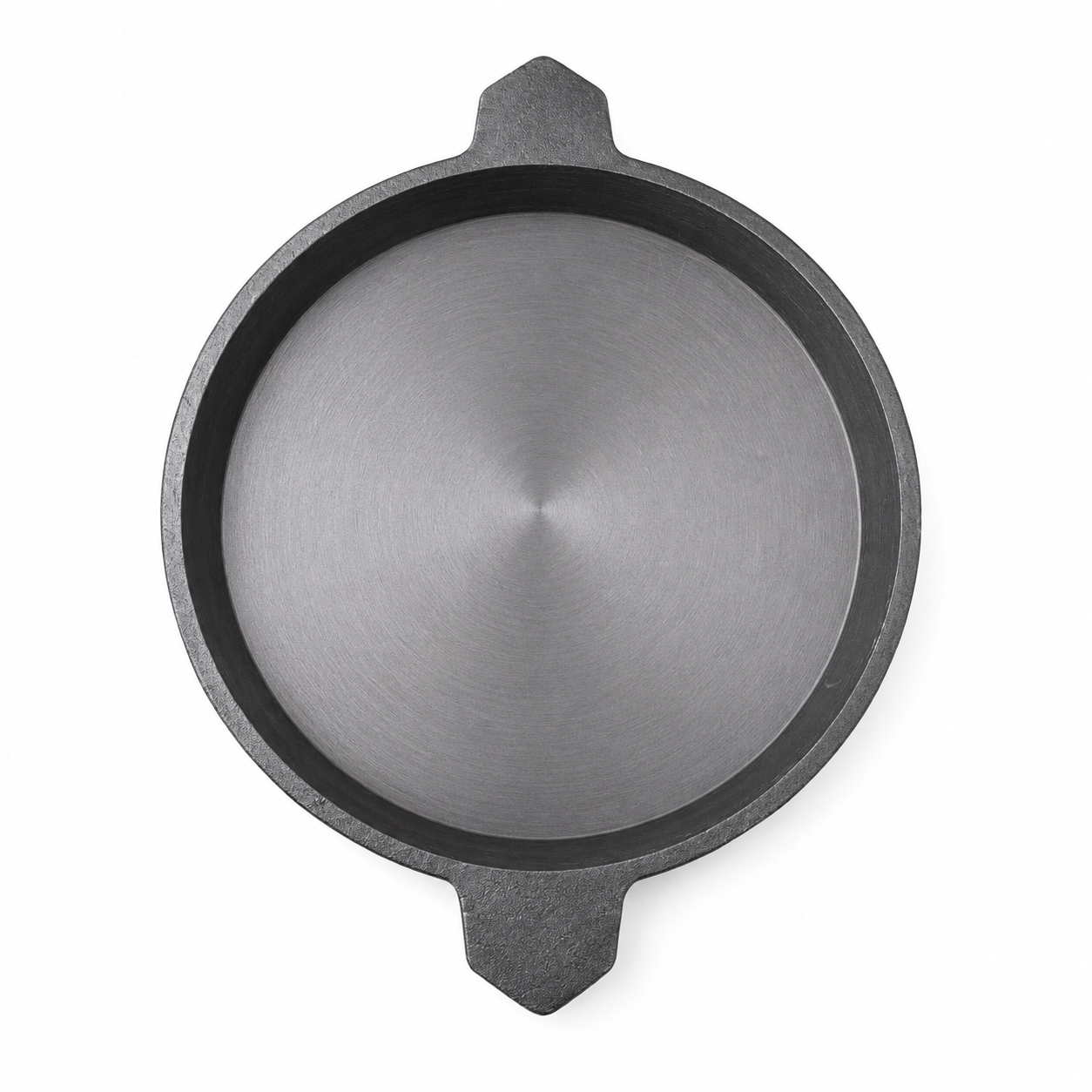 MITHLIFE Cast Iron Neer Dosa Pan – Traditional Pre-Seasoned Dosa Tawa 10 inch