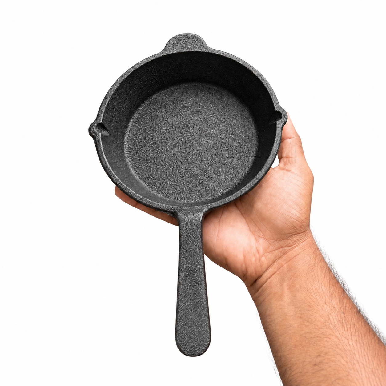 Mithlife 6 Inch Cast Iron Skillet | Pre-Seasoned Mini Fry Pan for Cooking, Baking & Serving