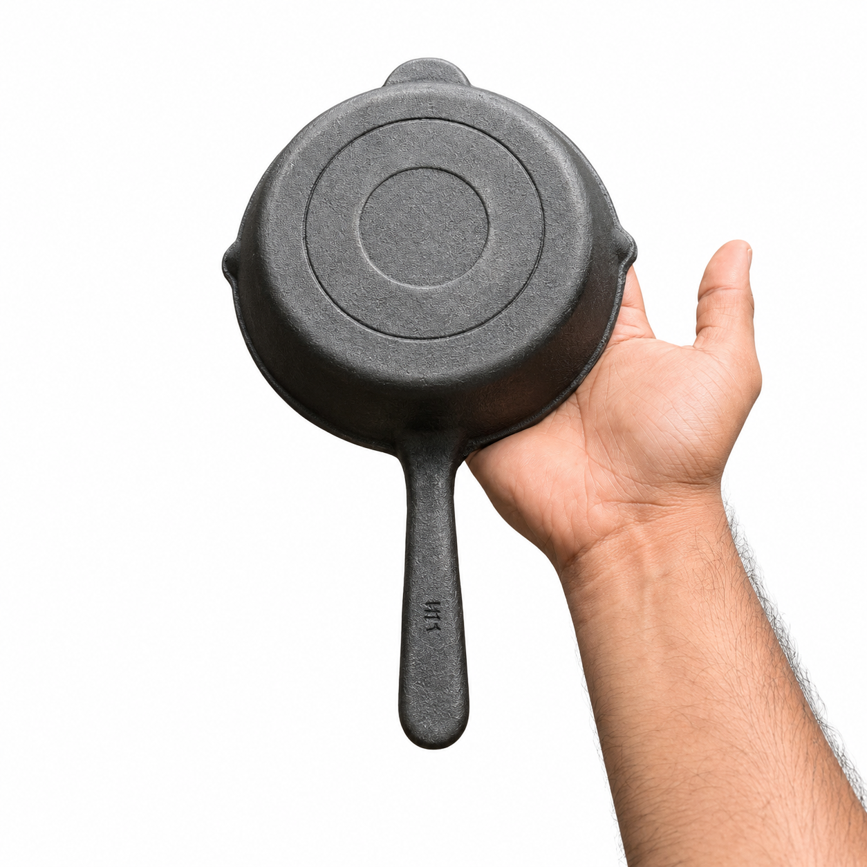 Mithlife 6 Inch Cast Iron Skillet | Pre-Seasoned Mini Fry Pan for Cooking, Baking & Serving